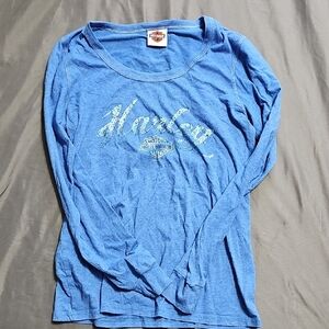 Harley-Davidson Vibrant Blue Graphic Tee